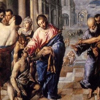 Christ Healing the Blind by El Greco