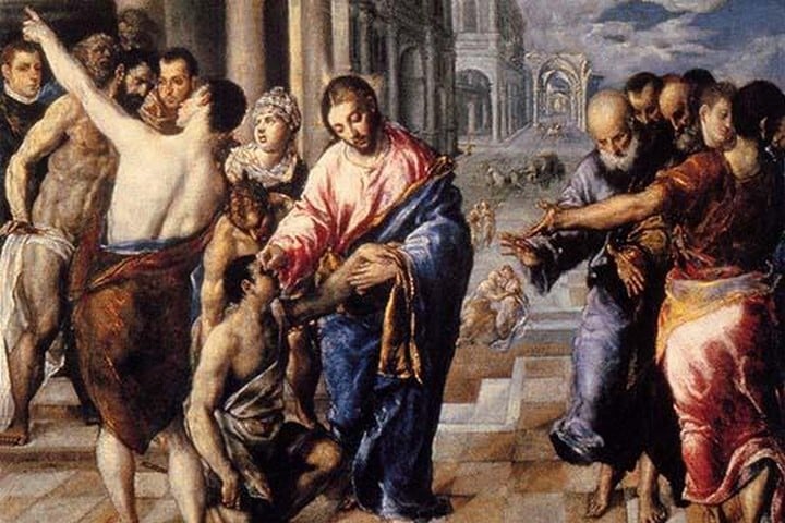 Christ Healing the Blind by El Greco