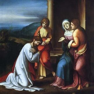 Christ Leaving his Mother by Antonio Correggio