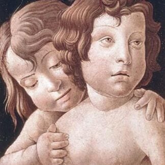 Christ and St John by Giovanni Bellini