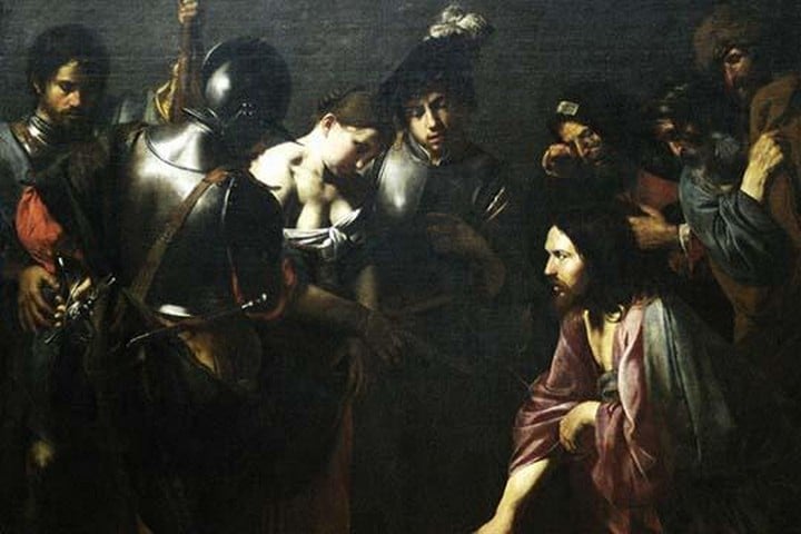 Christ and the Adulteress by Valentin Boulogne