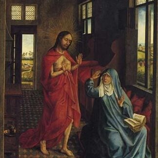 Christ appearing to the virgin by Rogier Van der Weyden