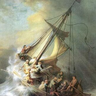 Christ in a Storm on the Sea of Galilee by Rembrandt Van Rijn