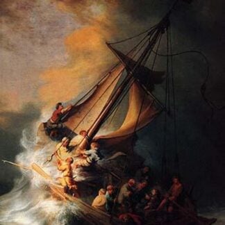 Christ in the Storm on the Lake Genezareth by Rembrandt Van Rijn