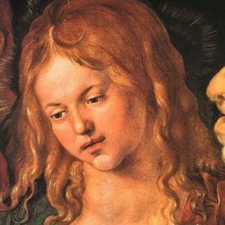 Christ teaches the learned men by Albrecht Durer #2