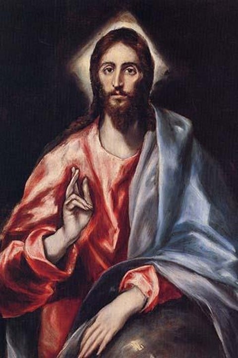 Christ the Saviour by El Greco