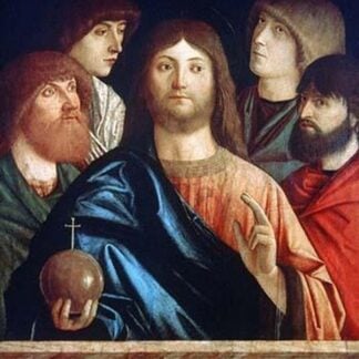 Christ with four apostles by Vitorio Carpaccio