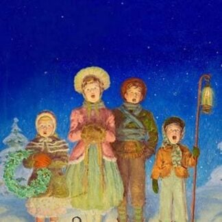 Christmas Carolers by Douglass Crockwell
