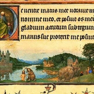 Christs baptism by Jan Van Eyck