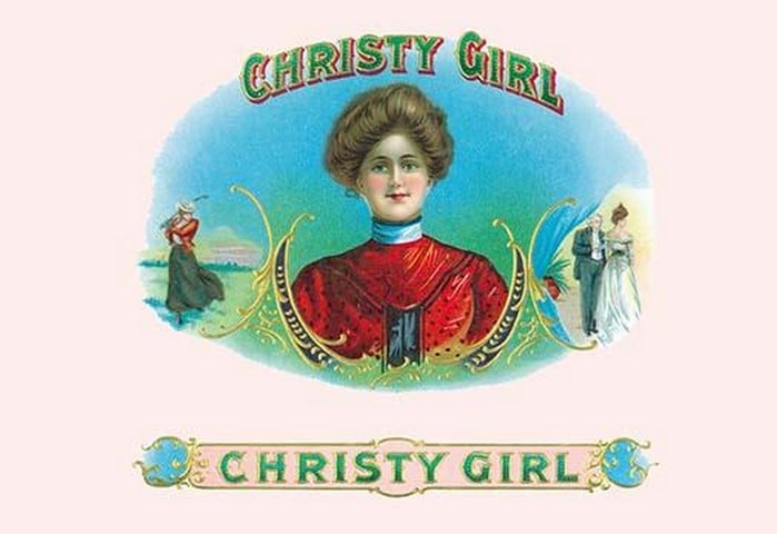 Christy Girl Cigars by Howard Chandler Christy