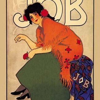 Cigarettes Job by Alphonse Mucha