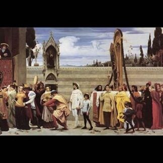 Cimabue's Celebrated Madonna by Frederick Leighton