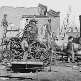 Civil War Train Wreck