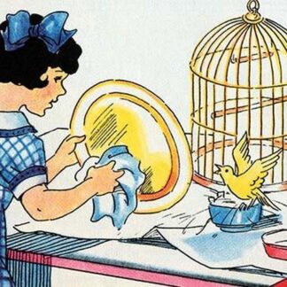 Cleaning the Birdcage by Julia Letheld Hahn