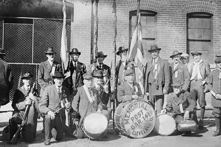 Cleveland Post Members of the Grand Army of the Republic Post 141