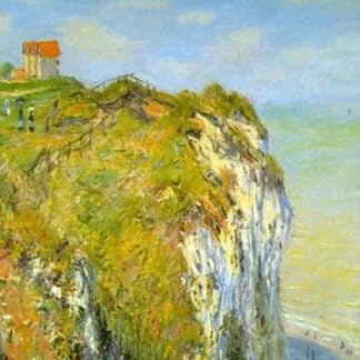 Cliffs by Claude Monet