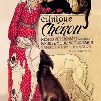 Clinique Cheron - Veterinary Medicine & Hotel by Theophile Alexandre Steinlen