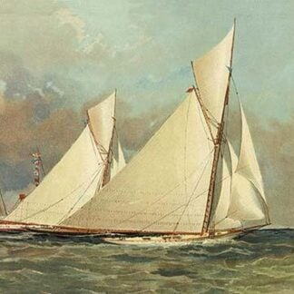 Close Reach for the Stake Boat