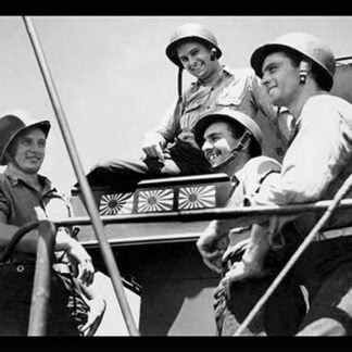 Coast Guard LST Bags Three Japanese Planes