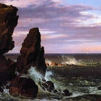Coastal scene by Frederic Edwin Church