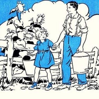 Collecting Milk in Pails by Margaret Hoopes