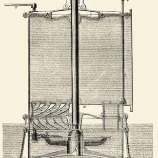 Collin's Improved Turbine Water Wheel