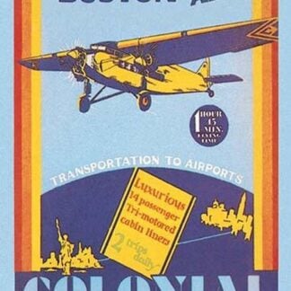 Colonial Air Transport - Boston by Air