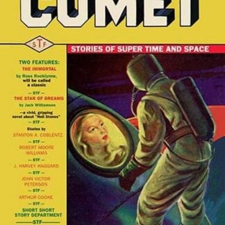 Comet: Beautiful Woman in Rocket Window