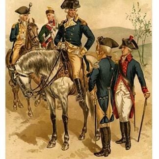 Commander In Chief - 1779 - 1783 - George Washington & His Staff By Henry Alexander Ogden