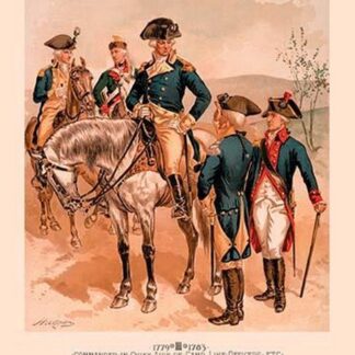 Commander in Chief - Aide de Camp - Line Officers