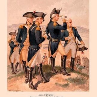 Commander in Chief and Staff by Henry Alexander Ogden