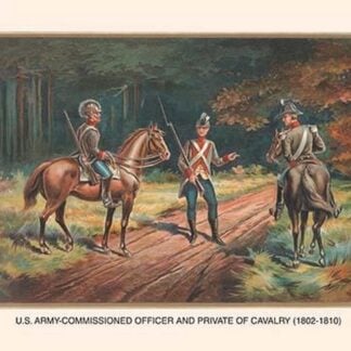 Commissioned Officer and Private of Cavalry