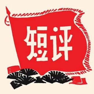 Communist Message Flag by Chinese Government