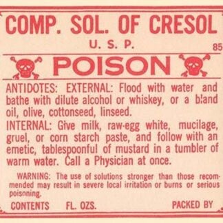 Comp. Solution of Cresol