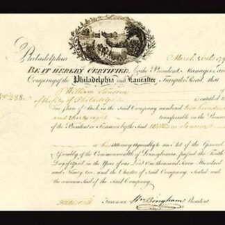 Company of the Philadelphia and Lancaster Turnpike Road