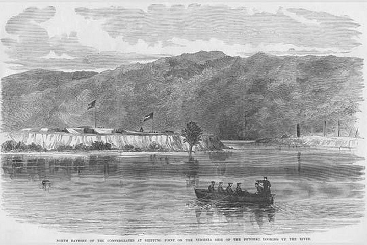 Confederate Fort at Shipping Point