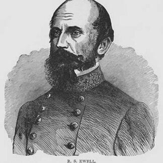 Confederate General R. S. Ewell by Frank Leslie