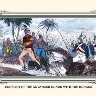 Conflict of the Advanced Guard with the Indians by Devereux