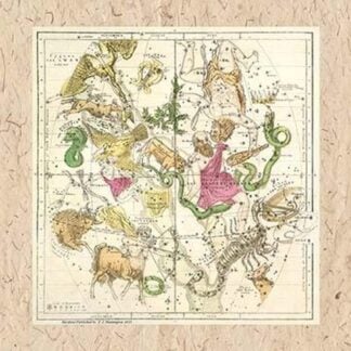 Constellations Including Scorpio by W. G. Evans