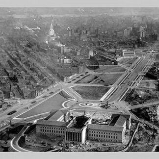 Construction of Philadelphia Museum of Art by Free Library of Philadelphia