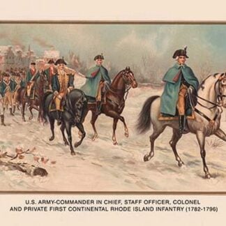 Continental Rhode Island Infantry 1782-1796 by Arthur L. Wagner