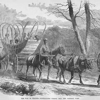 Contrabands coming into Federal Camp by Frank Leslie