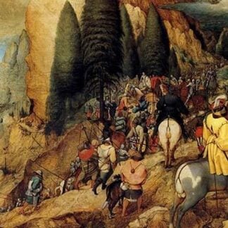 Conversion of St.Paul - Complete by Pieter the Elder Brueghel
