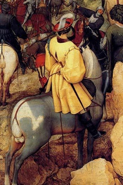 Conversion of St.Paul - Detail - by Pieter the Elder Brueghel #2