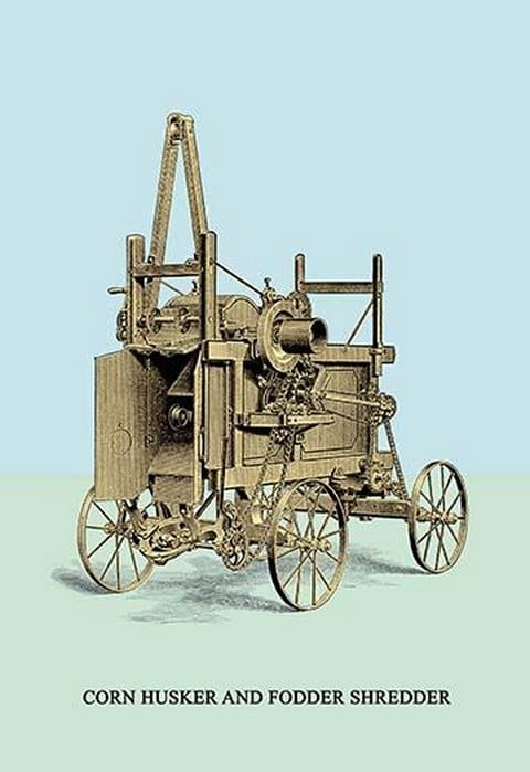 Corn Husker and Fodder Shredder