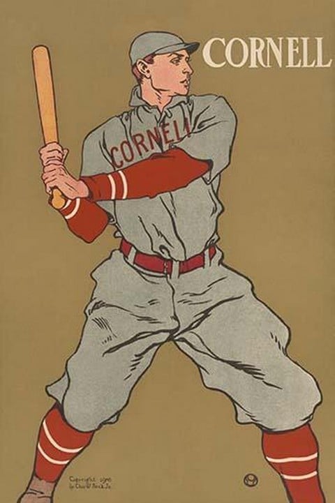 Cornell Baseball by Edward Penfield