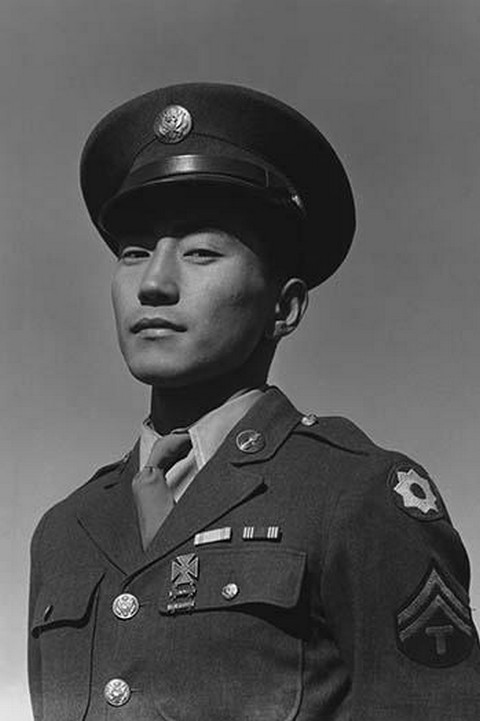 Corporal Jimmy Shohara by Ansel Adams