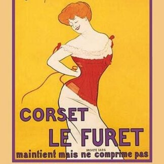 Corset le Furet by Leonetto Cappiello