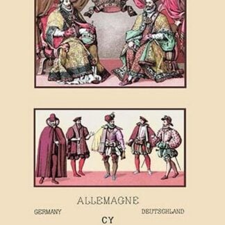Costumes of Imperial Germany by Auguste Racinet