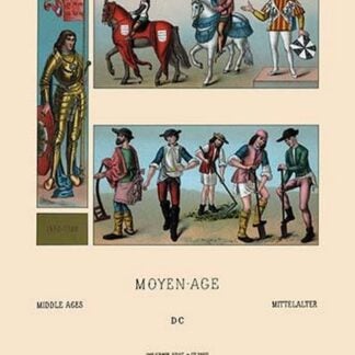 Costumes of the Knighthood by Auguste Racinet